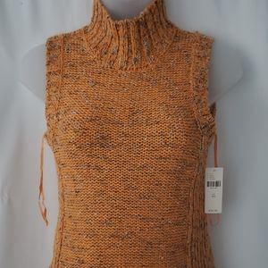 NWT Anthropologie Sz XS Mock Halter Tank Knit Top